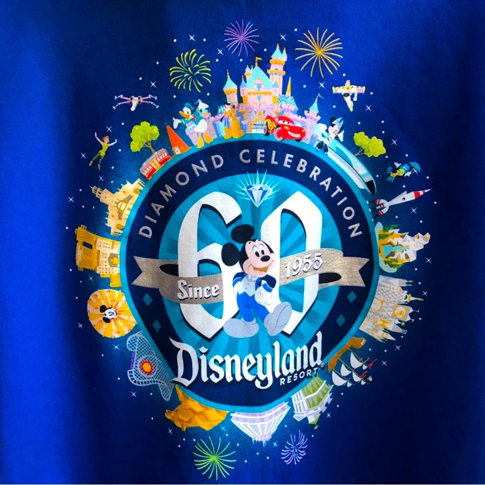 DISNEYLAND 60TH ANNIVERSARY Hooded Sweatshirt